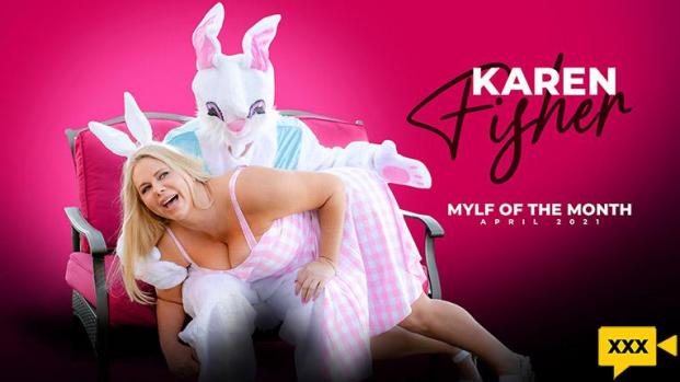 MylfOfTheMonth – Karen Fisher – Easter Humping