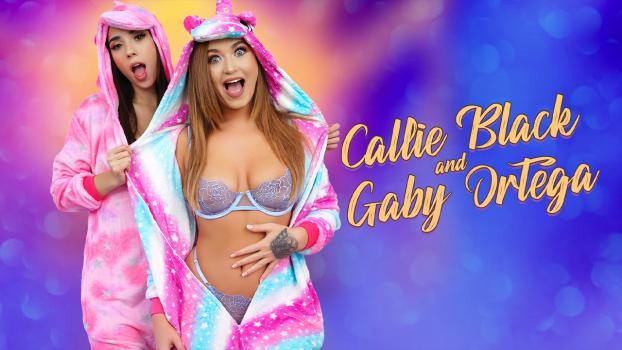 FamilyStrokes – Callie Black & Gaby Ortega ​- My Little Slutties