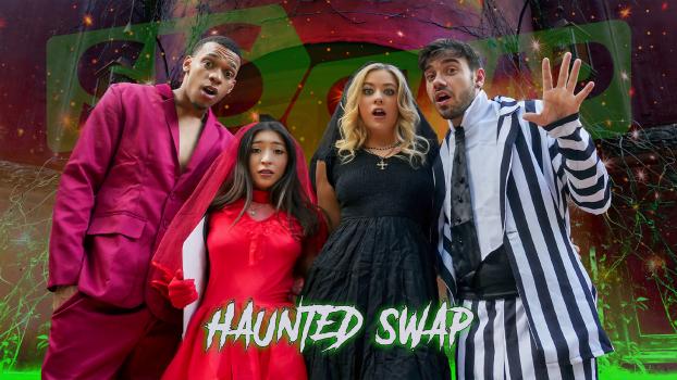 SisSwap – Amber Summer & River Lynn – The Haunted House of Swap