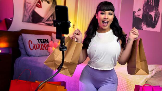 TeenCurves – Teen Slut Becca Barbie Twerks Her Big Ass and Gets Pounded by the Cameraman!