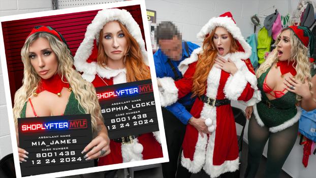 ShoplyfterMylf – Sophia Locke & Mia James – Case No. 8001438 – Ho Ho Holiday Thieves