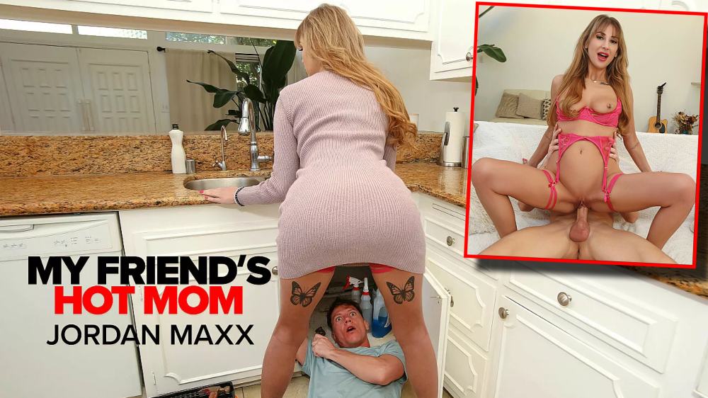 MyFriendsHotMom – Sexy Milf Jordan Maxx checks her son’s friend’s tool to see how well it works