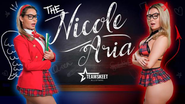 TeamskeetAllStars – Nicole Aria – August Spotlight: Ready to Go Back to School? Nicole's Fucking Lessons Are in Session