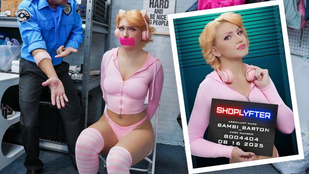 Shoplyfter – Bambi Barton – Case No. 8004404: Pounding The Runaway Teen