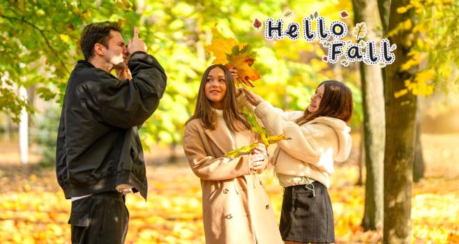 ClubSweethearts – Kate Rose & Hazel Grace – Fall photo cum shoot