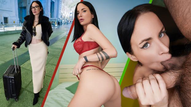 CiaoBella – Rebecca Costa – Pizza, a Strip Tease, and Authentic Italian Pussy (Rebecca Costa Debut)