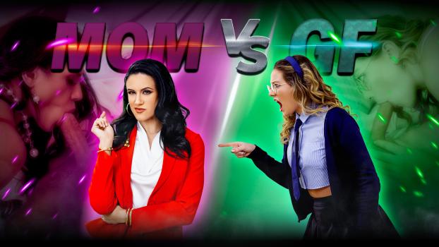FamilyStrokes – Penny Barber vs River Lynn, Part 1: Your Girlfriend Is Only Allowed To Watch (“Mom vs GF” Special)